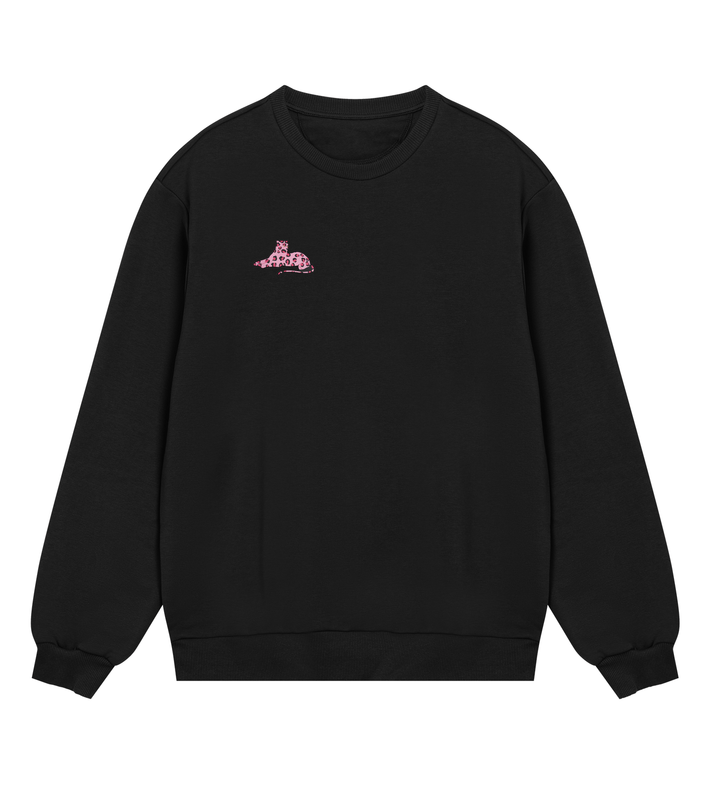 Pink Leopard Print DB Panther Sweatshirt: Unleash Your Wild Elegance