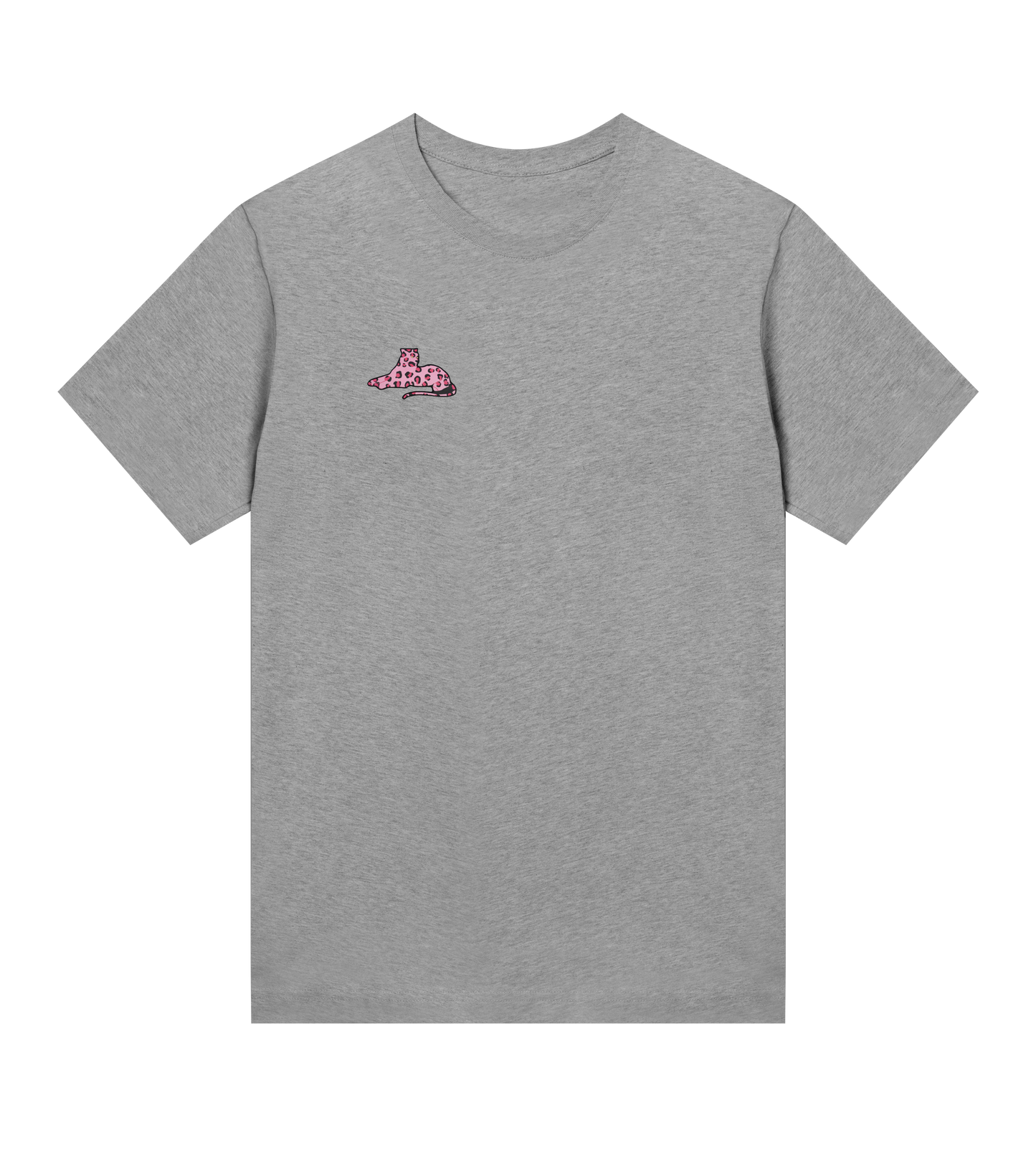 Pink Leopard Print T-Shirt: Roar with Style and Elegance